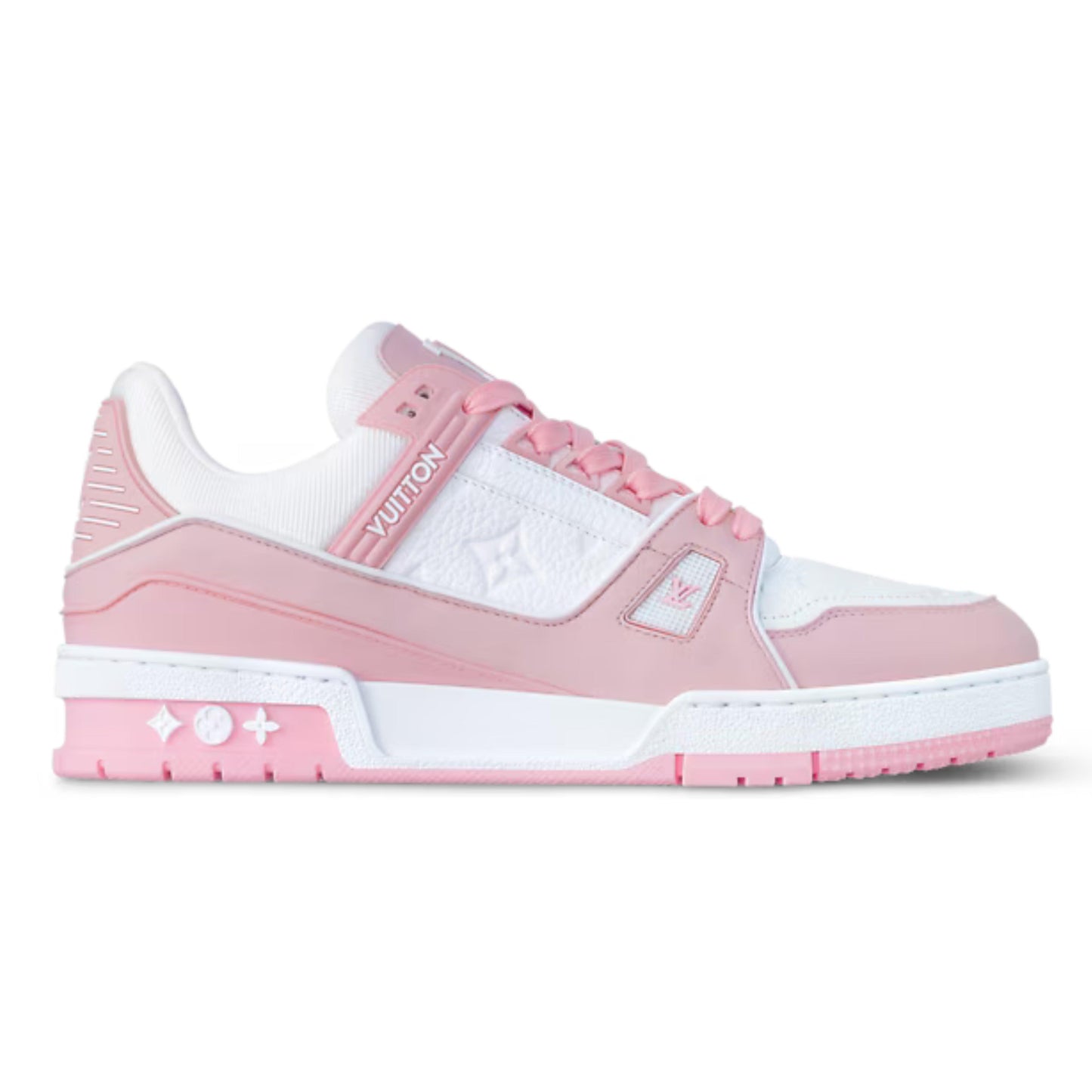 Louis Vuitton Lv Pink Denim Sneaker