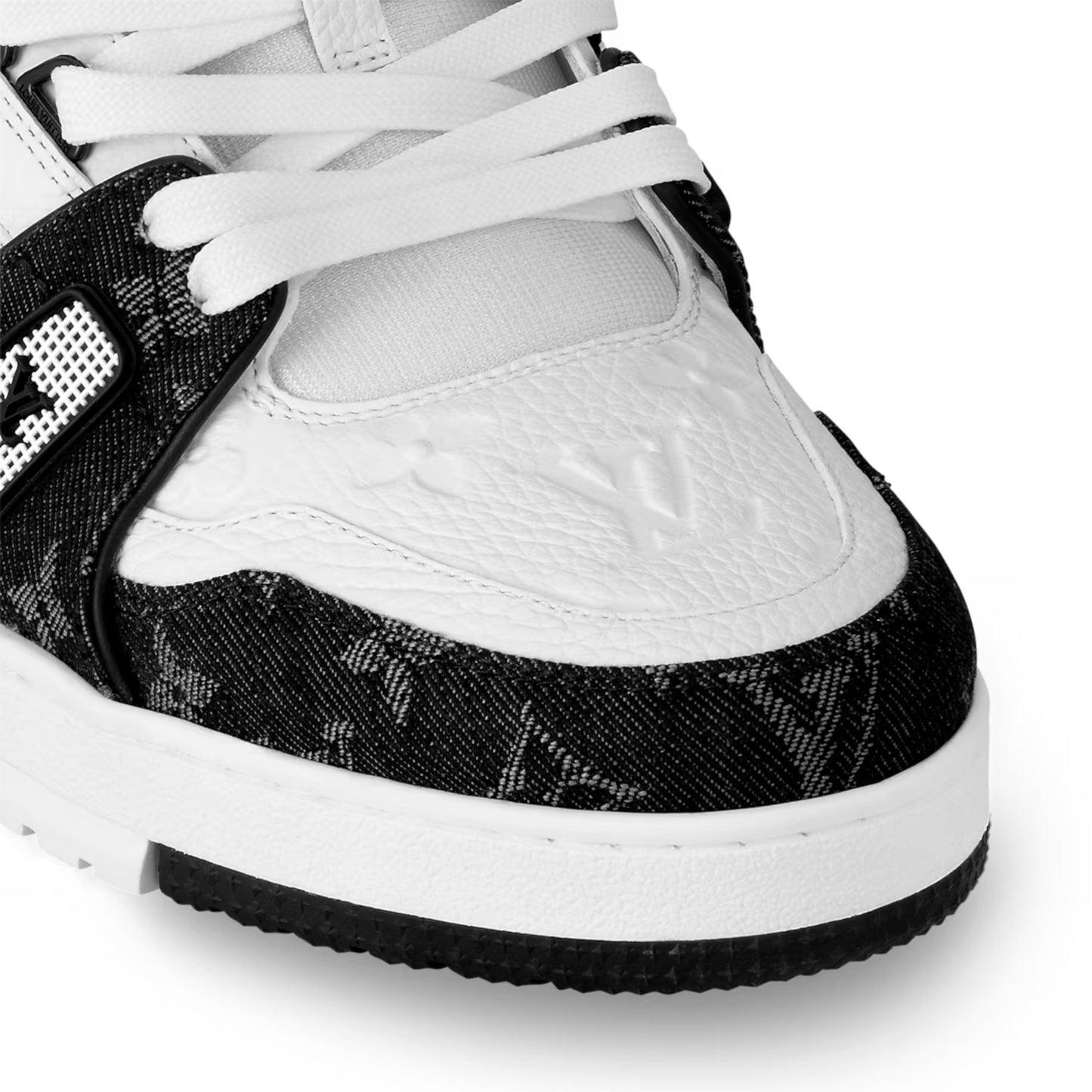 Louis Vuitton Lv Black Denim Sneaker