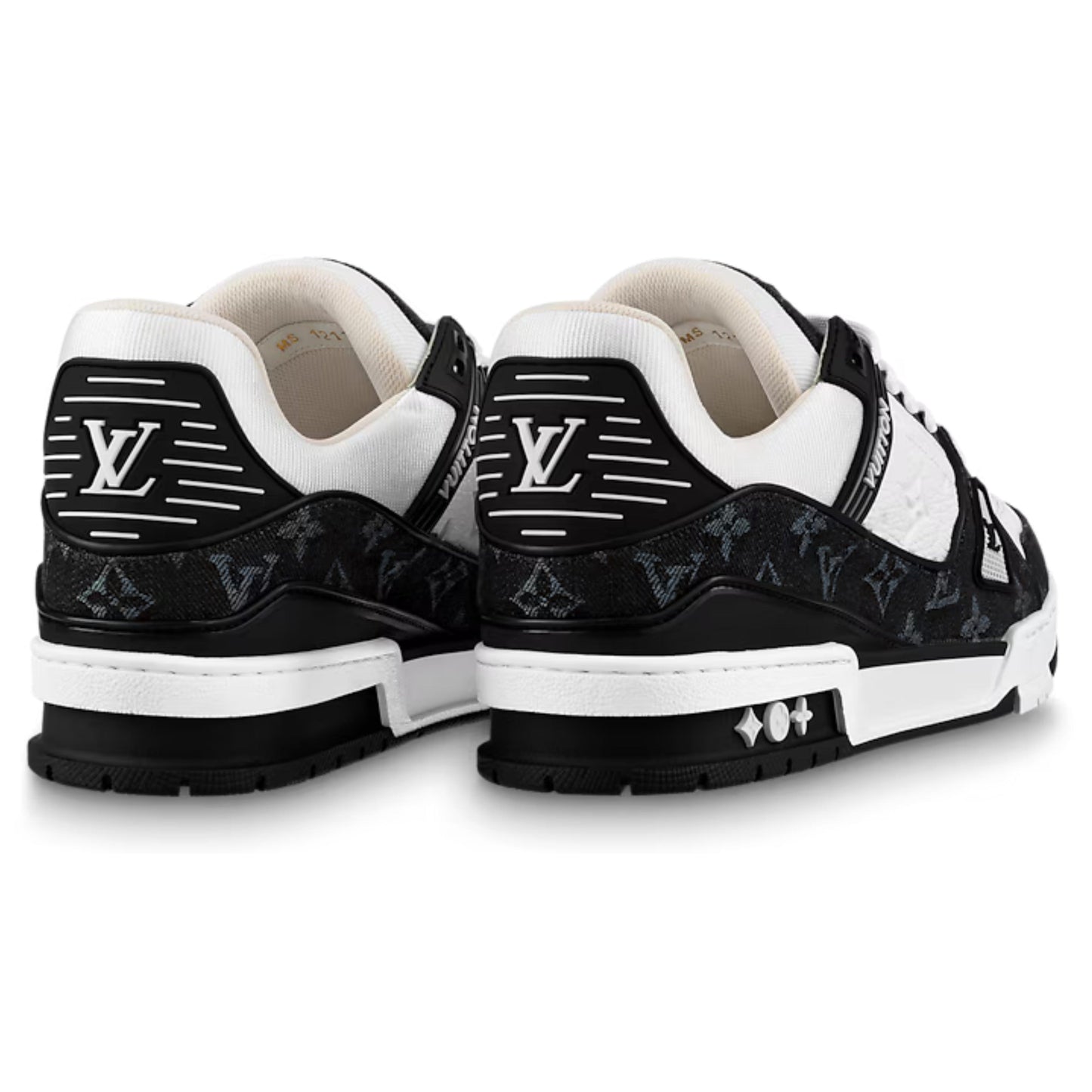 Louis Vuitton Lv Black Denim Sneaker