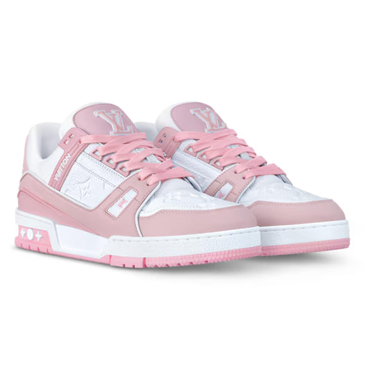 Louis Vuitton Lv Pink Denim Sneaker